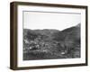 Deadwood from Livingston's Hill Photograph - Deadwood, SD-Lantern Press-Framed Art Print