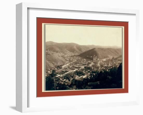 Deadwood [S.D.], from Forest Hill-John C. H. Grabill-Framed Giclee Print