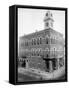 Deadwood, South Dakota City Hall Photograph - Deadwood, SD-Lantern Press-Framed Stretched Canvas