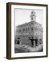 Deadwood, South Dakota City Hall Photograph - Deadwood, SD-Lantern Press-Framed Art Print