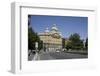 Deak Ferenc Square with the Former Anker Palace, Budapest, Hungary, Europe-Julian Pottage-Framed Photographic Print