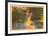 Deal Lake, Asbury Park-null-Framed Art Print