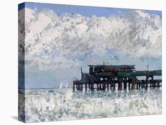 Deal Pier 2013 2007-Clive Metcalfe-Stretched Canvas