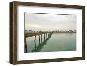 Deal seafront as seen from Deal Pier, Deal, Kent, England, United Kingdom, Europe-Tim Winter-Framed Photographic Print