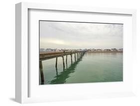 Deal seafront as seen from Deal Pier, Deal, Kent, England, United Kingdom, Europe-Tim Winter-Framed Photographic Print