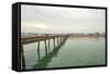 Deal seafront as seen from Deal Pier, Deal, Kent, England, United Kingdom, Europe-Tim Winter-Framed Stretched Canvas