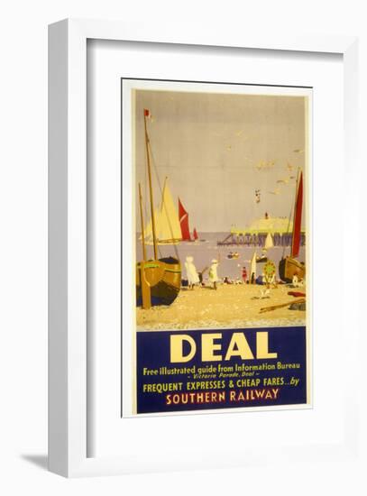 Deal Southern Railways-null-Framed Art Print