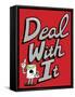 Deal with It-Steven Wilson-Framed Stretched Canvas