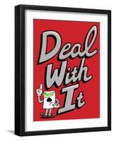 Deal with It-Steven Wilson-Framed Giclee Print