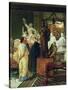 Dealer in Statues-Sir Lawrence Alma-Tadema-Stretched Canvas