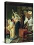 Dealer in Statues-Sir Lawrence Alma-Tadema-Stretched Canvas