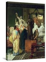 Dealer in Statues-Sir Lawrence Alma-Tadema-Stretched Canvas