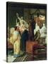 Dealer in Statues-Sir Lawrence Alma-Tadema-Stretched Canvas