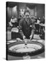 Dealer Roulette at National Casino-Francis Miller-Stretched Canvas