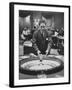 Dealer Roulette at National Casino-Francis Miller-Framed Premium Photographic Print