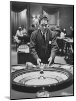 Dealer Roulette at National Casino-Francis Miller-Mounted Photographic Print