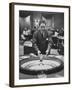 Dealer Roulette at National Casino-Francis Miller-Framed Photographic Print