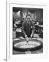 Dealer Roulette at National Casino-Francis Miller-Framed Photographic Print