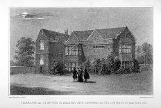 View of Shacklewell Manor House, Hackney, London, C1830-Dean and Munday-Giclee Print