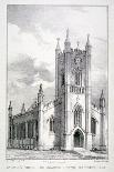 Westminster Abbey and St Margaret's Church, London, 1830-Dean and Munday-Framed Stretched Canvas