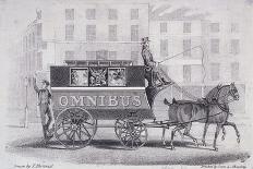 Shillibeer's Second Omnibus, Drawn by Two Horses Instead of Three, C1830-Dean and Munday-Giclee Print