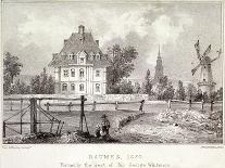 View of Shacklewell Manor House, Hackney, London, C1830-Dean and Munday-Giclee Print