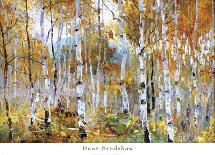 Birch Colors 1-Dean Bradshaw-Art Print