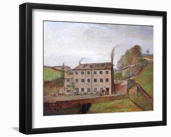 Dean Clough Mill, Bowling Dyke-Richard Drummond-Framed Giclee Print