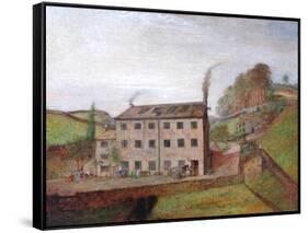 Dean Clough Mill, Bowling Dyke-Richard Drummond-Framed Stretched Canvas