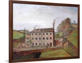 Dean Clough Mill, Bowling Dyke-Richard Drummond-Framed Giclee Print