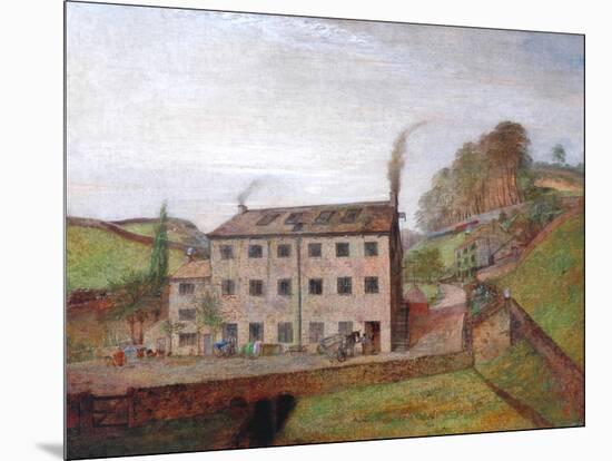 Dean Clough Mill, Bowling Dyke-Richard Drummond-Mounted Giclee Print