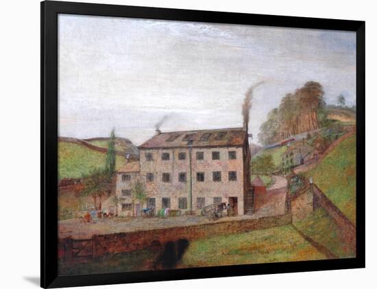 Dean Clough Mill, Bowling Dyke-Richard Drummond-Framed Giclee Print