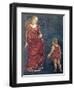 Dean, Detail from Sign of Taurus, Scene from Month of April-Francesco del Cossa-Framed Giclee Print