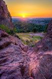 Sunrise over Boulder, Co-Dean Fikar-Laminated Photographic Print