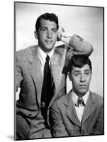 Dean Martin and Jerry Lewis, 1950-null-Mounted Photo