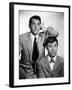 Dean Martin and Jerry Lewis, 1950-null-Framed Photo