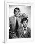 Dean Martin and Jerry Lewis, 1950-null-Framed Photo