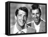 Dean Martin and Jerry Lewis, Early 1950s-null-Framed Stretched Canvas