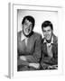 DEAN MARTIN AND JERRY LEWIS in the 50's (b/w photo)-null-Framed Photo