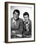 DEAN MARTIN AND JERRY LEWIS in the 50's (b/w photo)-null-Framed Photo