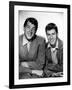 DEAN MARTIN AND JERRY LEWIS in the 50's (b/w photo)-null-Framed Photo