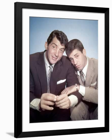 DEAN MARTIN AND JERRY LEWIS in the 50's (photo)-null-Framed Photo