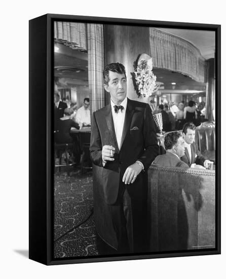 Dean Martin-null-Framed Stretched Canvas