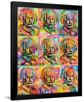 Dean Russo- Einstein Panels-Dean Russo-Framed Poster