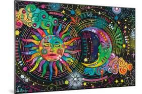 Dean Russo - Sun And Moon-Trends International-Mounted Poster