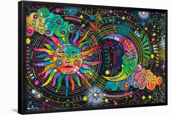 Dean Russo - Sun And Moon-Trends International-Framed Poster