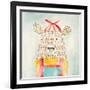 Deanie Beanie Bear-Natalie Timbrook-Framed Premium Giclee Print