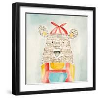 Deanie Beanie Bear-Natalie Timbrook-Framed Art Print