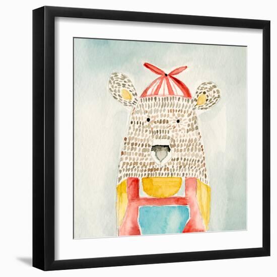 Deanie Beanie Bear-Natalie Timbrook-Framed Art Print