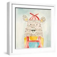 Deanie Beanie Bear-Natalie Timbrook-Framed Art Print